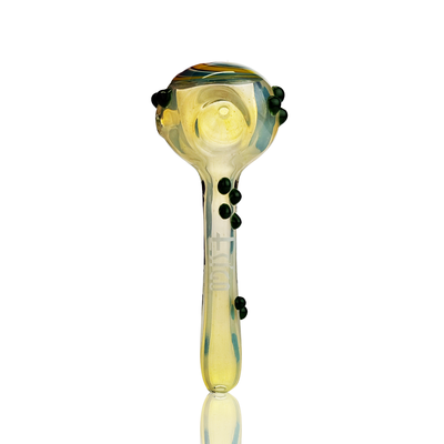 Esigo 4.5" Silver Fume Wig Wag Glass Pipe