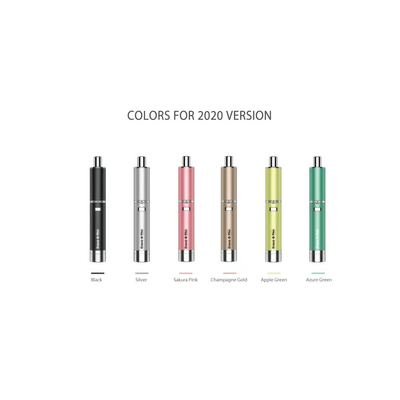 Yocan Evolve D Plus dry herb vaporizer with 6 colorful vape pens