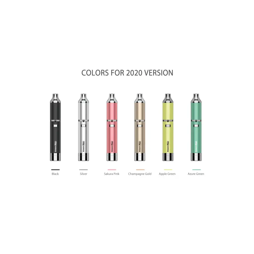 Yocan Evolve Plus premium vaporizer vape pens in 6 colors