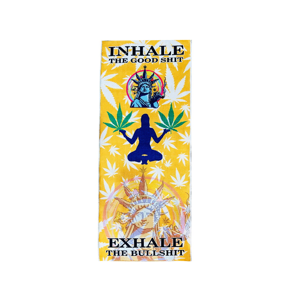 Inhale The Good Shit" Eco-Conscious Yoga Mat