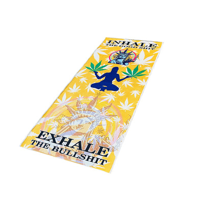 Inhale The Good Shit" Eco-Conscious Yoga Mat