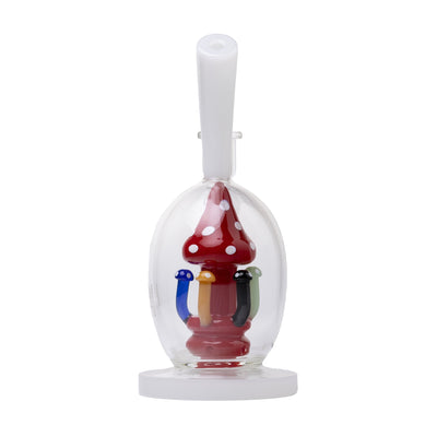 Artisan Mushroom Perc Glass Dab Rig