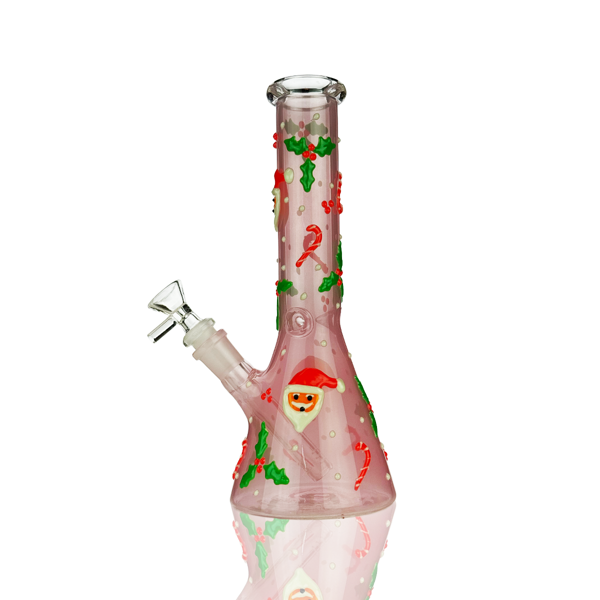 Festive 3D Glow Beaker - 10 Inch Holiday Edition