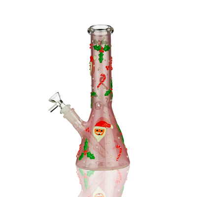 Festive 3D Glow Beaker - 10 Inch Holiday Edition