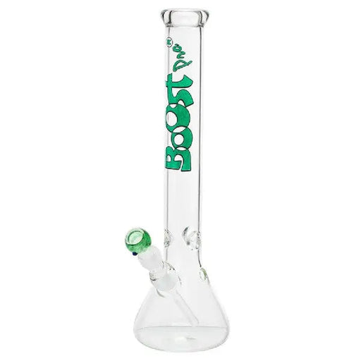 Boost | 17 Green Beaker Base Glass Water Pipe On sale