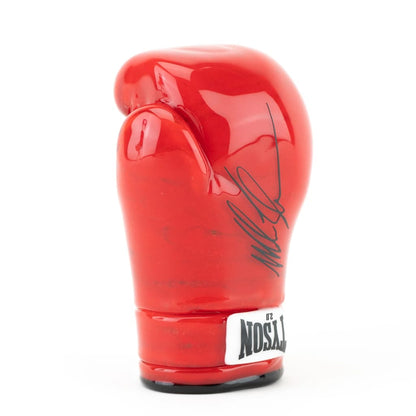 Glossy red Tyson boxing glove hand pipe, stylish smoking accessory
