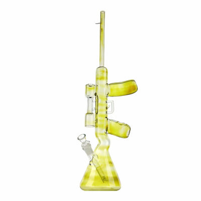 AK-47 Glass Rifle Bong for seasoned smokers with deadly accuracy