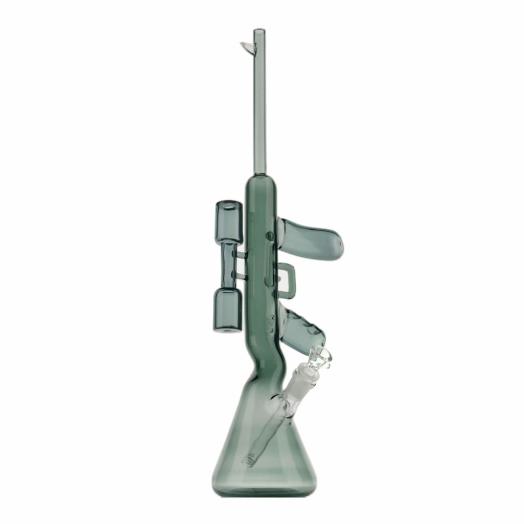 AK-47 Glass Rifle Bong: Deadly Accuracy for Seasoned Smokers