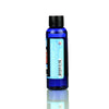 Blue glass bottle of Anchor Detox Mouth Wash 2oz with black cap and light blue label