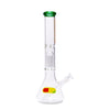 Handmade Antidote 16rasta Beaker With Green Cap & Colorful Decal, Supporting Cancer Research