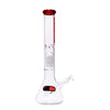 Glass Water Pipe By Antidote Scientific Glass With Red Rim And 8-arm Tree Perc