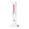 Antidote Glass Red Scientific Bong with ’ANTIDOTE’ Lettering - Support a Cause