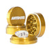 Antidote Grinders Gold 4-piece Grinder 2.5 On sale