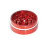 Antidote Grinders Red 4-Piece Grinder - Aircraft Grade Aluminum Herb Grinder with Holes