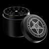 Blackcraft Cult black metal herb grinder with occult symbol - exclusive smoking accessory