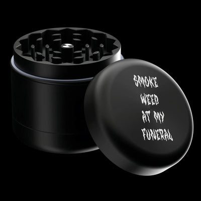 Blackcraft smoke Weed At My Funeral 2 4 Piece Grinder