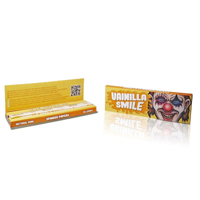 Lion Rolling Circus Flavored Rolling Papers, Vanilla Smile with Creepy Clown Face Packaging