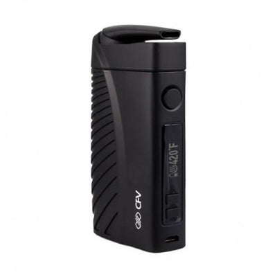 Black Boundless CFV vaporizer with digital display and textured grip