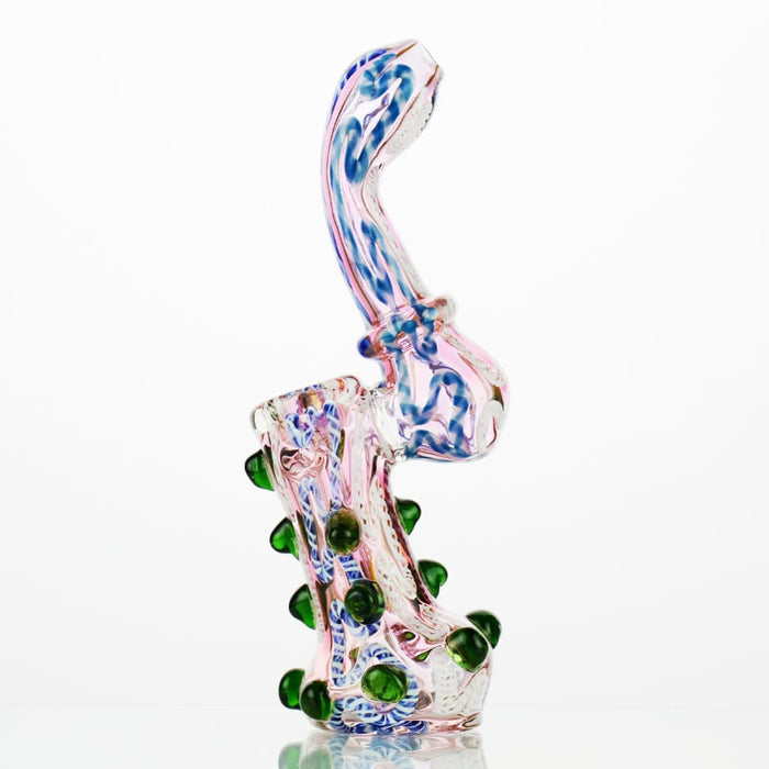 Bubbler Fumed With Color Twisting Design Aprox 275 Grams