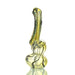 Bubbler Silver Fume Glass Twisting Design On sale