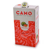 Box of Camo natural leaf watermelon-flavored wraps with 25 packs displayed