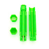 Bright green Cannagar King Size Holder parts made from renewable bio-plastic called PLA