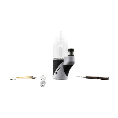 Portable Carta Electronic Smart Rig Kit for dabbing with glass attachment and accessories