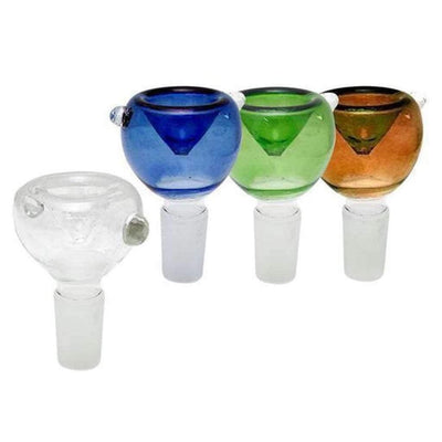 Colorful Male Glass Bowls For 10mm Female Water Pipes, Perfect For Smoking Accessories