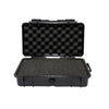 Durable coffin case with foam padding for glass hand pipes and glass water pipes