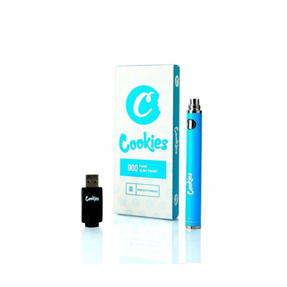 Thread Compatible Vape Pen Battery Kit with Pre-heat Mode and ’Cookies’ branding
