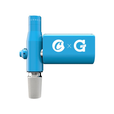 Blue g Pen Connect Kit with battery, tank, and accessories for pen connect male users