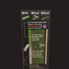 Self-sealing organic hemp wraps with instructions and Crop Kingz Premium branding