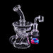 Crystal Glass Color Arm Ufo Recycler Rig On sale