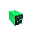 Bright green Disorderly Conduction Budget Enail with digital display and control buttons