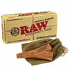 Double Barrel Wooden Cigar Holder On sale