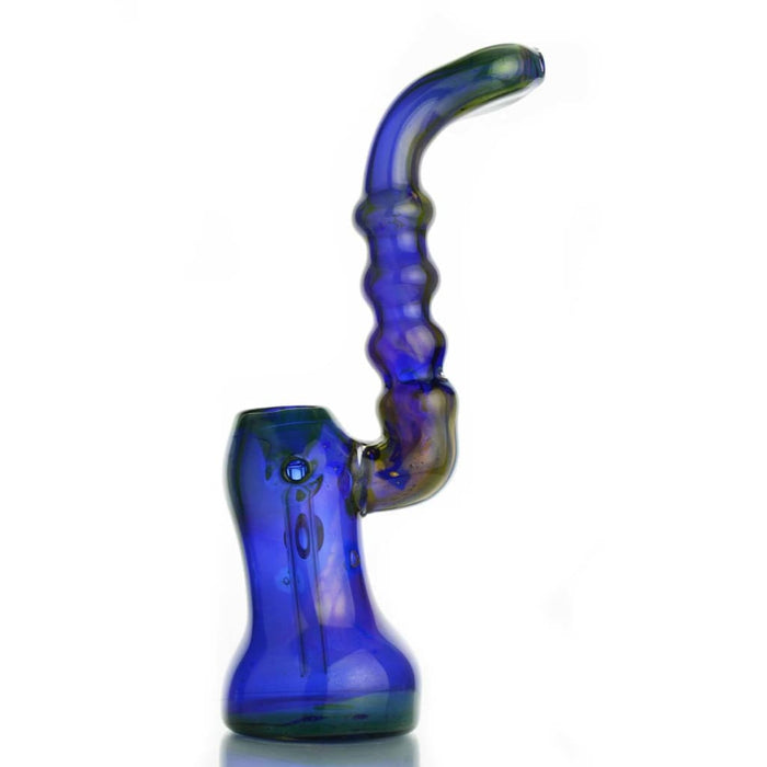 Electroplated Color Tube Marble Design Bubbler On sale