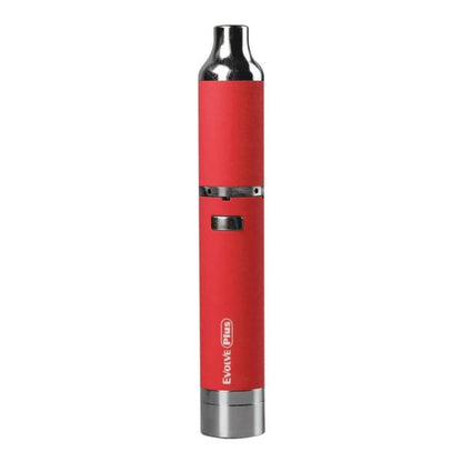 Yocan Evolve Plus Wax Pen With Dual Quartz Wax Atomizer - Red And Silver Vape Device
