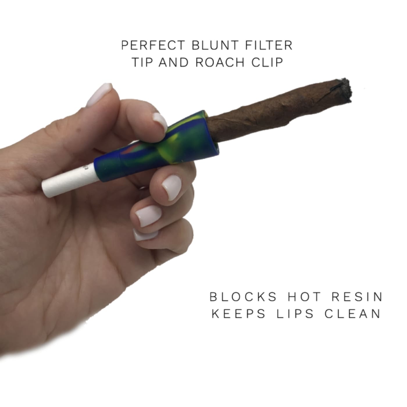 Perfect Roach Clip & Filter Adapter for Weed Pipes - Enhance Your Smoking Experience