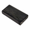Flat Magnet Wooden Dugout with Metal Cigarette Chillum, perfect for medicinal herbs one-hitter