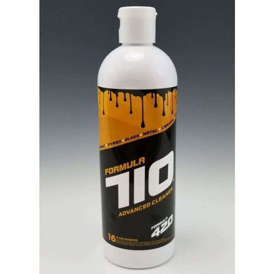 White Formula 710 bottle designed specifically for dab rigs and Pyrex glass