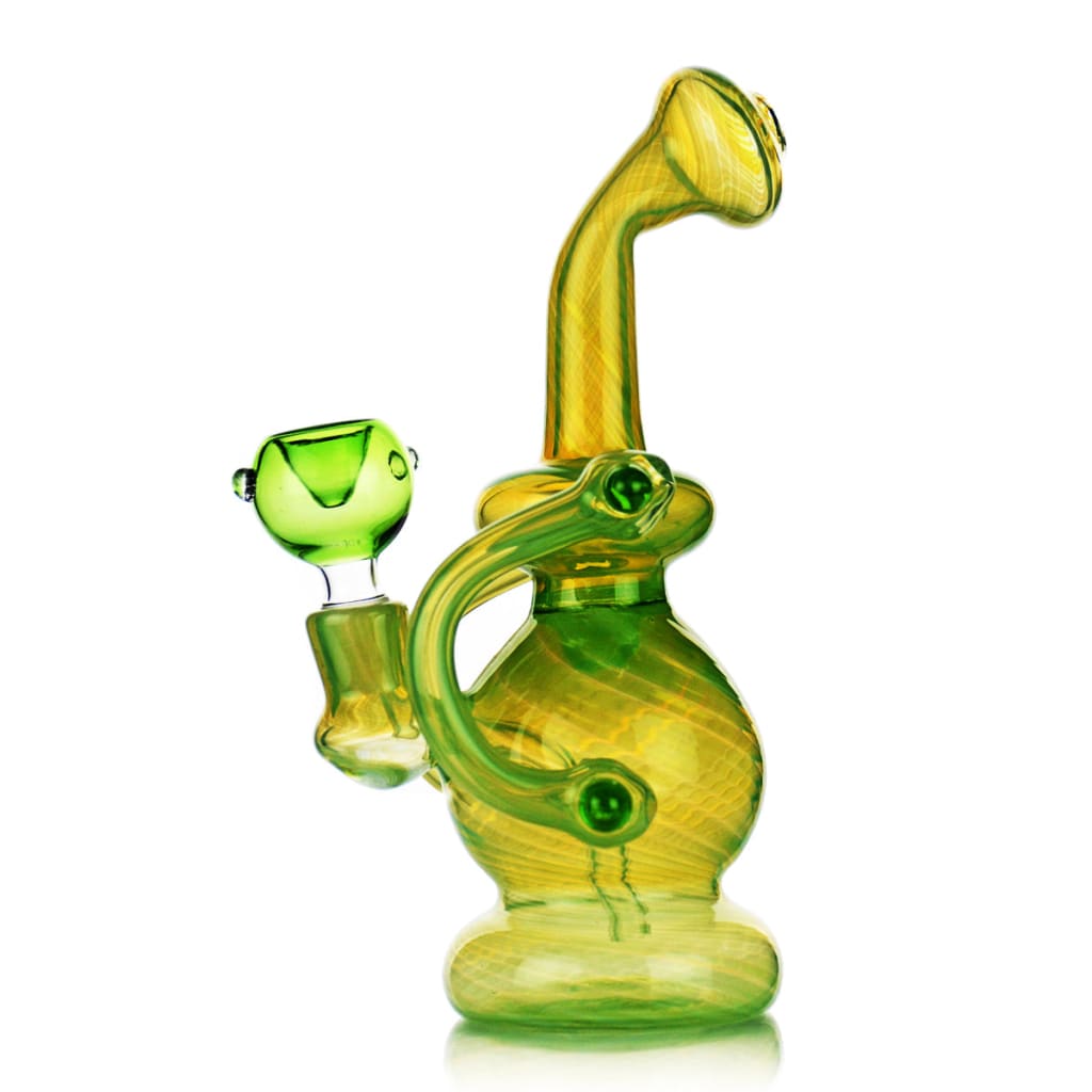 8 Recycler Glass Water Pipe