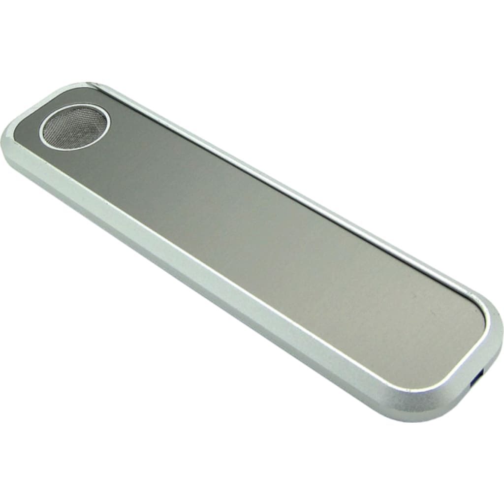 Elongated stainless steel tray in Genius Pipe with patented waterless filtration design
