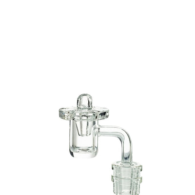 Clear glass quartz banger with carb cap from Lion Rolling Circus Dabbing Accessories