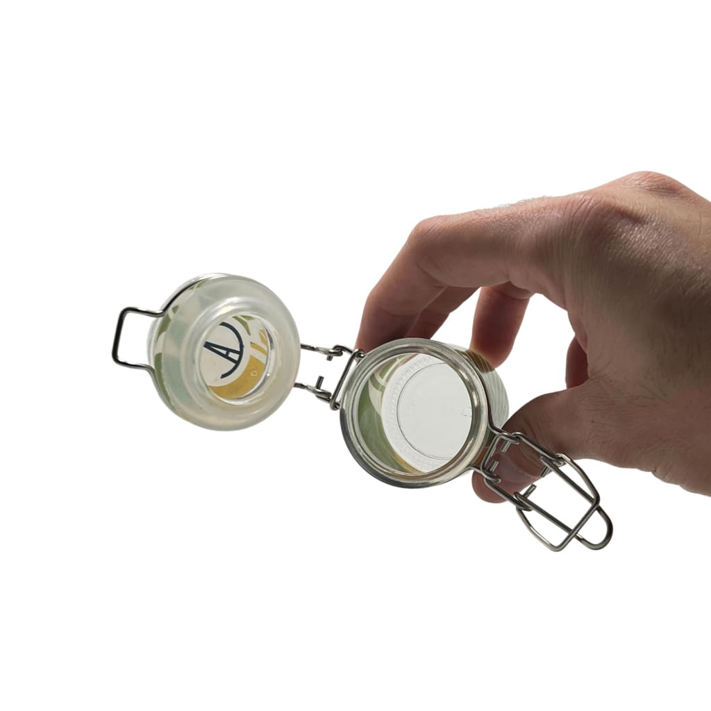 Hand opening Tribal Print Mason Jar, 50ml glass jars; perfect for functional art and collectibles
