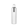 Sleek silver H2OG Glass Tank Replacement bottle with narrow neck and cap