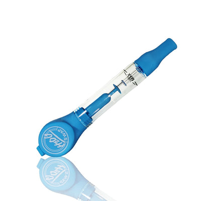 Sunakin H2og Sunpipe with blue glass syringe bowl