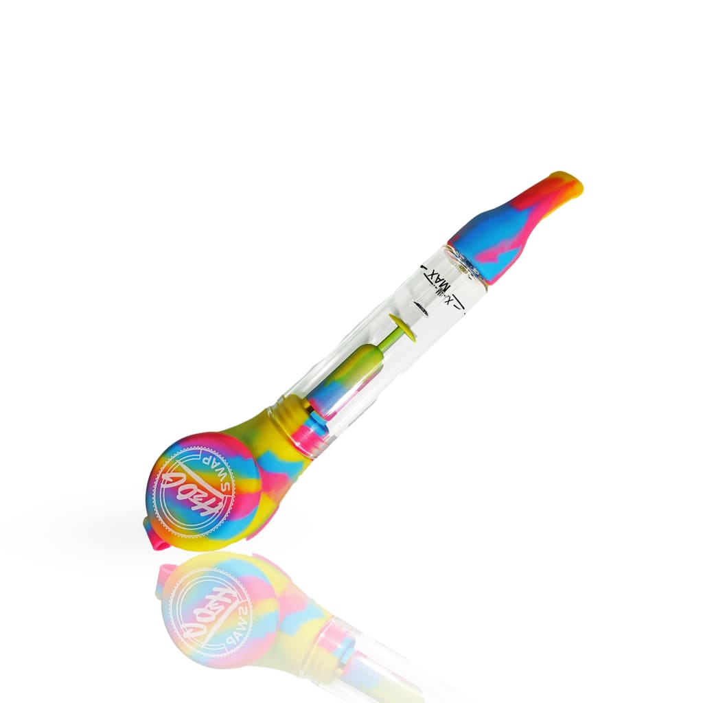 Sunakin H2og Sunpipe water pipe with colorful silicone glass bowl