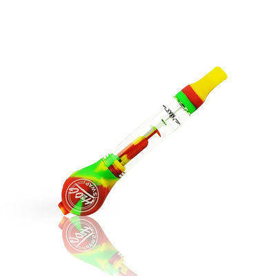 Sunakin H2og Sunpipe water pipe with colorful silicone glass bowl