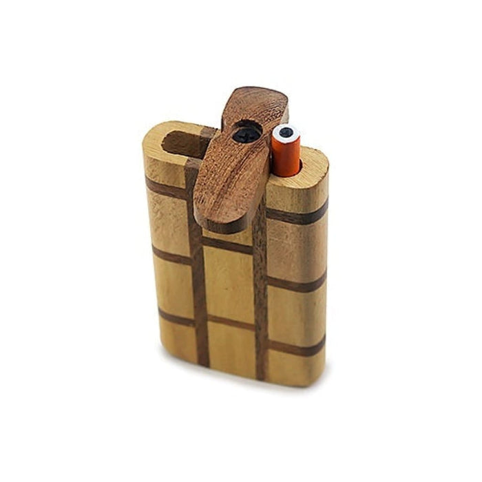 Handmade Wooden Blocked Dugout W/ One Hitter On sale