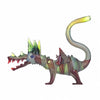 Heady dragon glass sculpture pipe – vibrant, fantastical design for collectors and enthusiasts